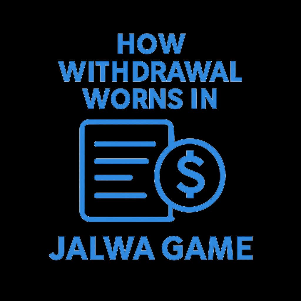 An icon symbolizing the withdrawal process in Jalwa Game.