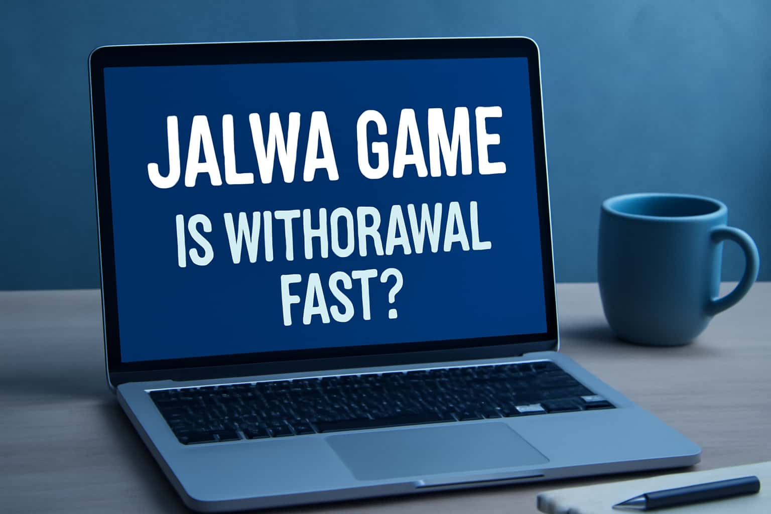 An informational graphic displaying the Jalwa Game withdrawal process.
