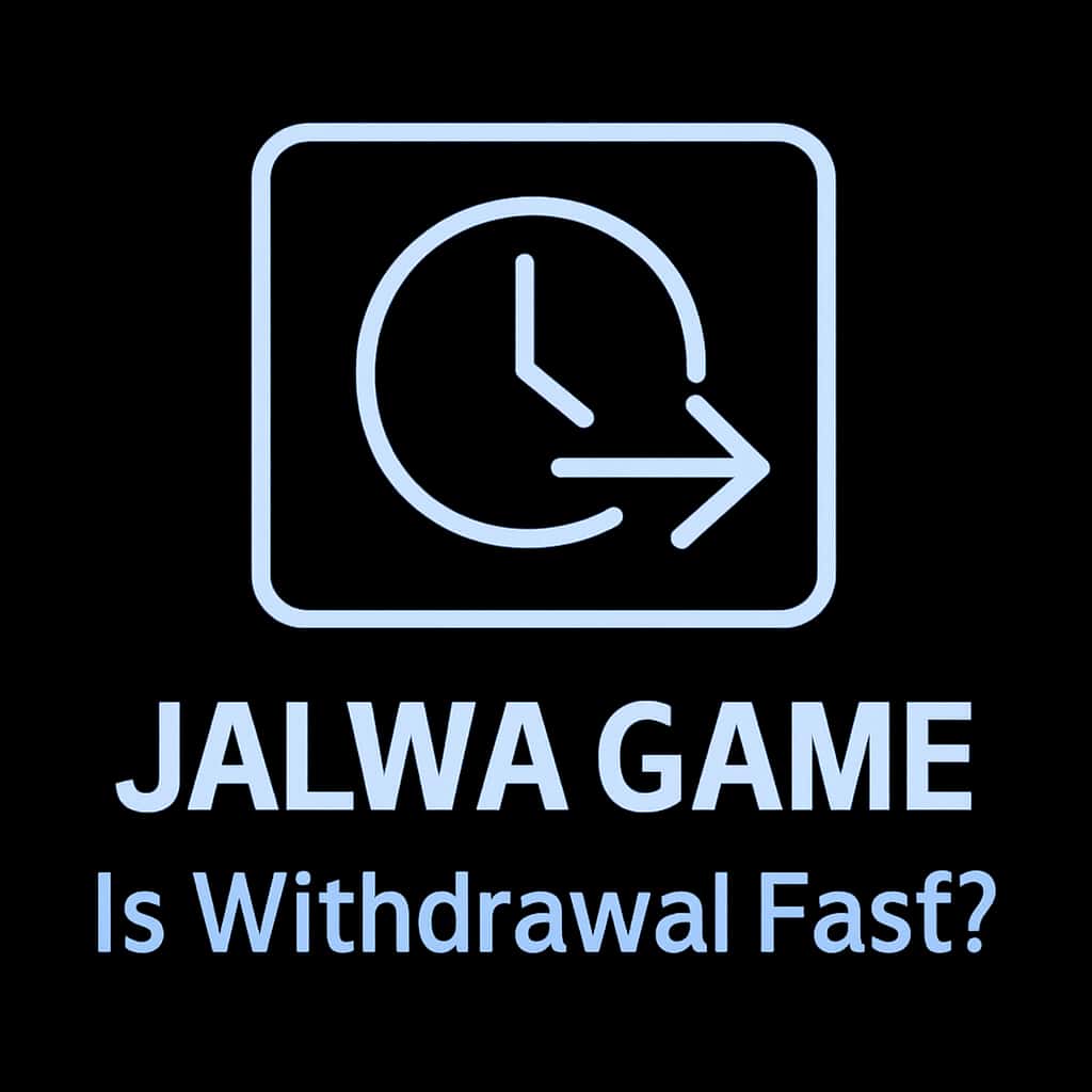 A badge representing Jalwa Game withdrawals.