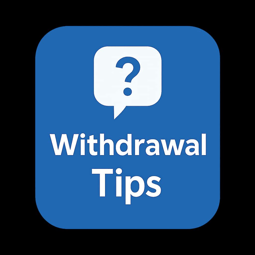 A professional badge design for Jalwa Game Withdrawal Tips.