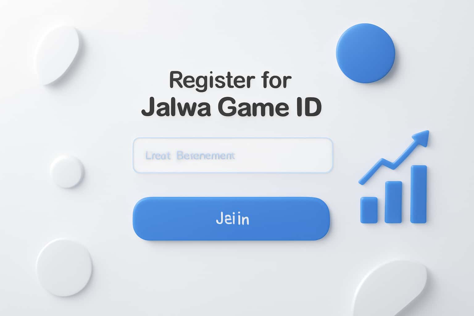 Register for Jalwa Game ID Interface