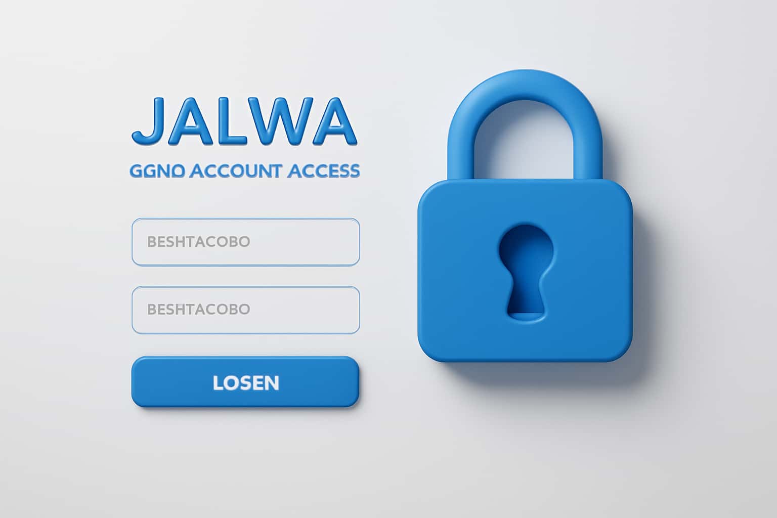 Jalwa Game Account Access Interface
