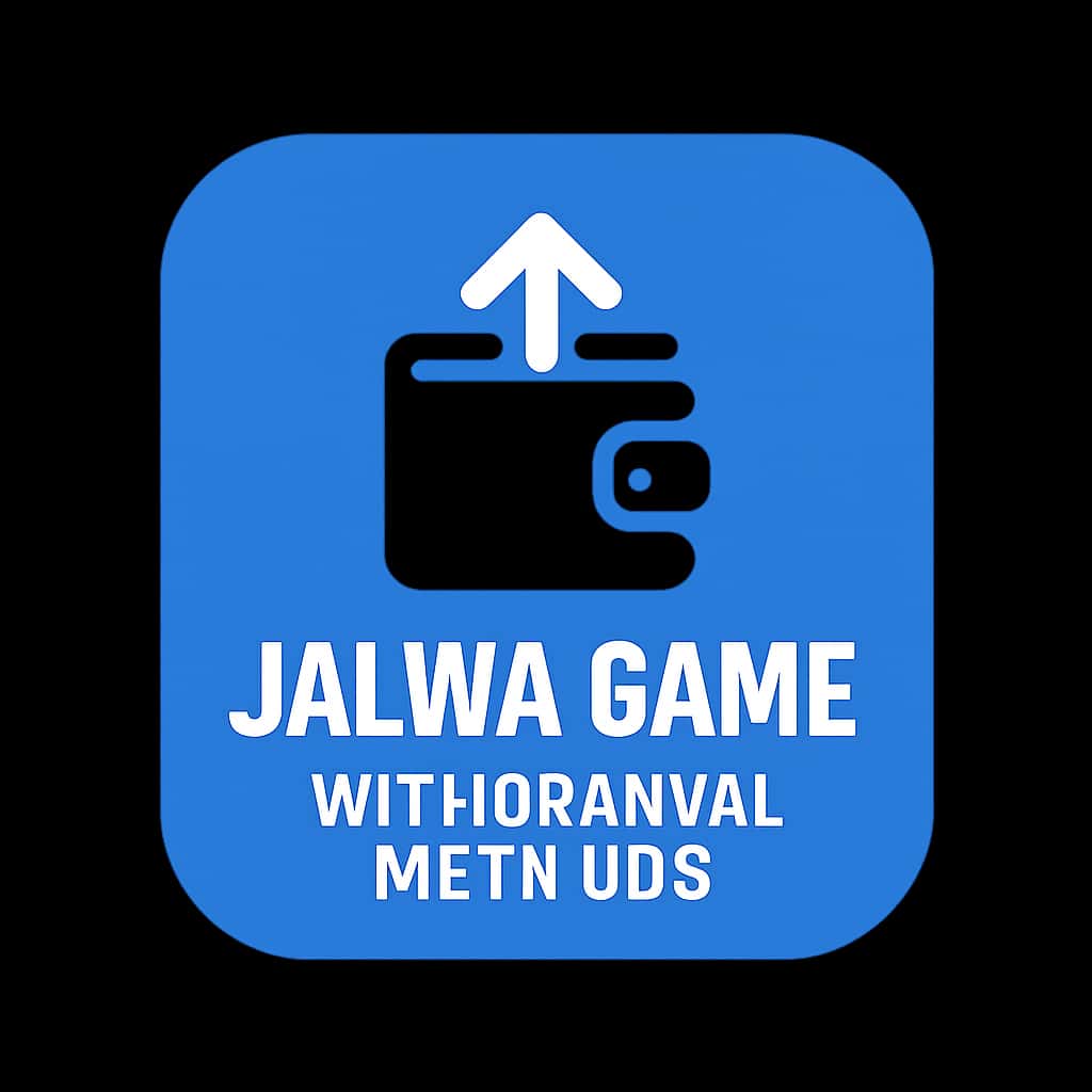 Icon representing withdrawal methods for Jalwa Game.